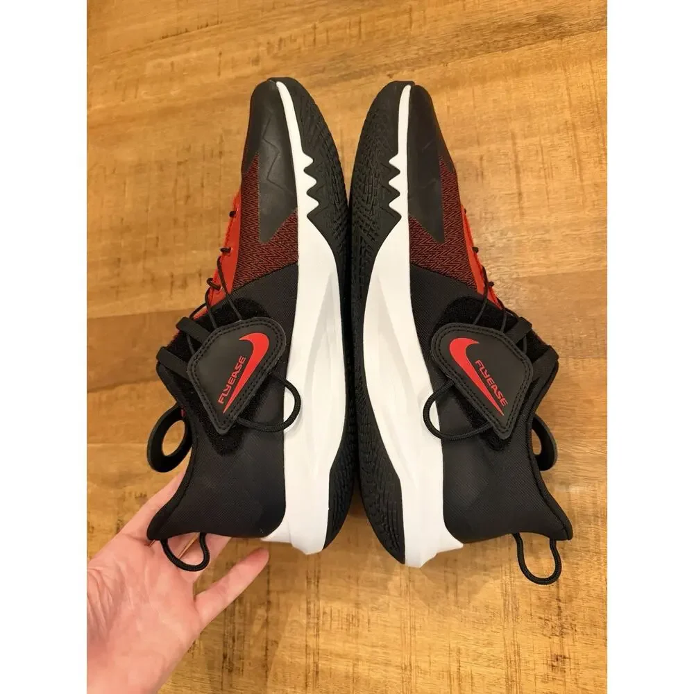 Nike Basketball PRECISION VI FLYEASE Black University Red DJ7552 002 Men’s 12